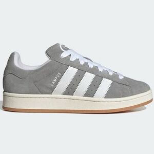 Adidas Originals Men’s Campus 00s Sneakers – Off White / Cloud White / Grey – 12